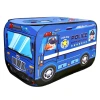 Cross-border Amazon best-selling children's tent game house, indoor and outdoor pretend play, foldable car-themed toys Application Scenario